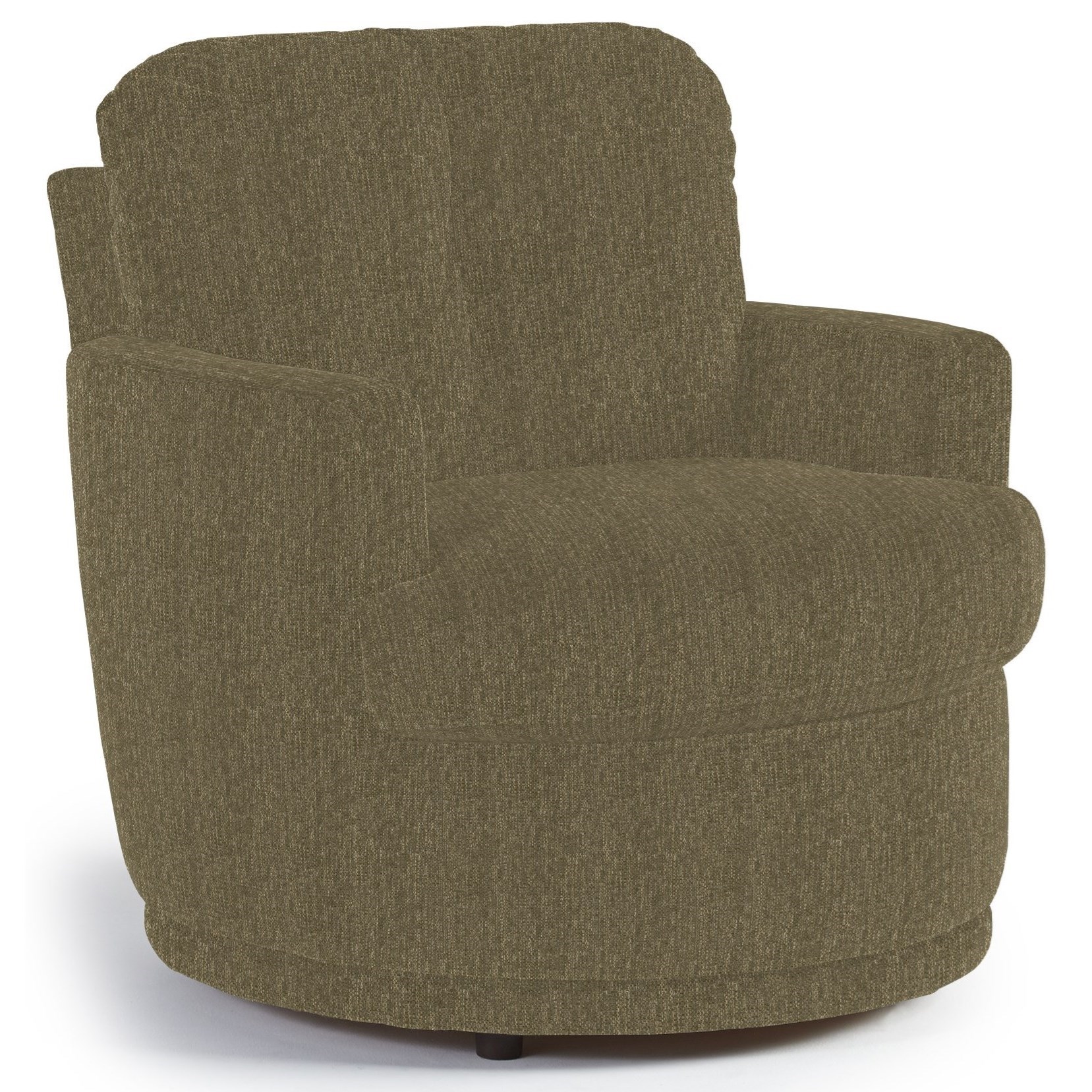 Best Home Furnishings Skipper 2978 Swivel Chair with Plush Tufted Back Wayside Furniture